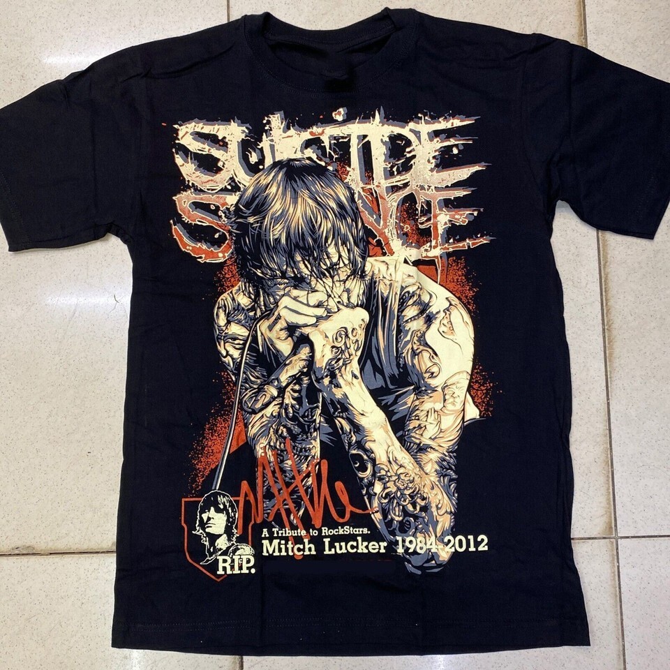 Vintage A Tribute Mitch Lucker Shirt, Mitch Lucker Unisex black T-Shirt