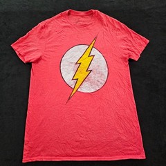 The Flash DC Comics Red Short Sleeve Cotton Blend T-Shirt Men’s M