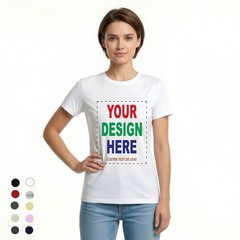 Couple Anniversary Gift Custom Name and Date 100% Cotton T-Shirt