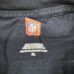 NFL Patriots 2007 Undefeated Regular Season 16-0 Mens Double-sided T Shirt XL
