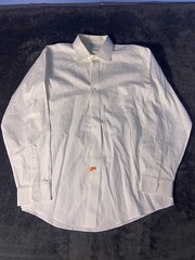 Brooks Brothers Milano Dress Shirt 17-35 White Non-Iron Supima Cotton Men’s