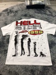 Hellstar Brain Anatomy Graphic T-Shirt White Men’s New Streetwear