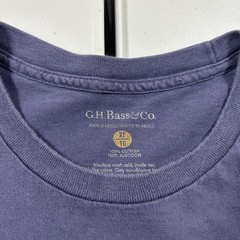 G.H. Bass Graphic Shirt Parks & Rec Div. Outdoors Sportsman Size XL Boxy Fit