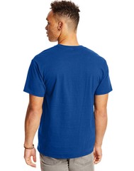 Hanes 2-Pack T-Shirt Beefy-T Adult Pocket Short Sleeve 100% Ringspun Cotton