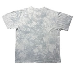 Vintage The Mountain Steam Locomotive Train T Shirt Mens Large Gray Tie Dye Y2K
