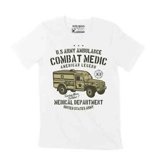 Men’s Graphic T-Shirt Combat Medic – Us Army Ambulance Eco-Friendly Limited