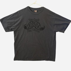 Grey and Black vintage 90s graphic tee with “You Can’t Handle The Truth” print