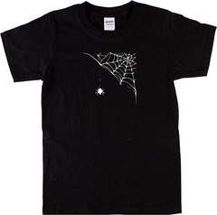 Spider Web T-Shirt – Horror, Gothic, Halloween, S-XXL