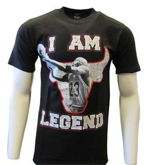 MEN’S GRAPHIC DESIGN “I AM LEGEND” PRINTED SHORT SLEEVE T-SHIRT NEW!