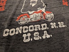 True Vintage Harley Davidson Concord NH T-Shirt 1985 Single Stitch Buttery Soft