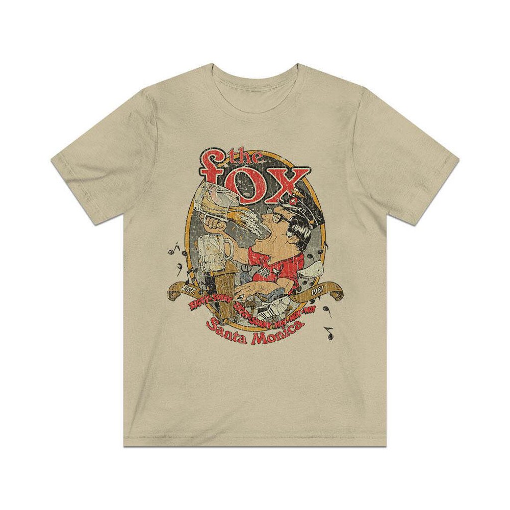The Fox Inn Santa Monica 1961 Vintage Men’s T-Shirt