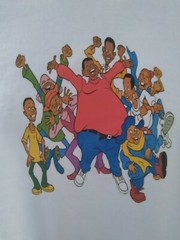 FAT ALBERT AND FRIENDS MENS T-SHIRT SIZE 4X LARGE NEW