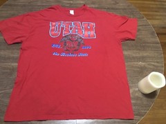 Utah The Beehive State USA United States Est 1896 XL Red T Shirt