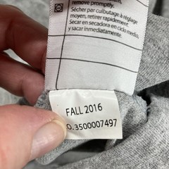 Y2K Carhartt T Shirt XL Heather Gray Henley Neck LS Heavy Cotton Blend 2016 EUC