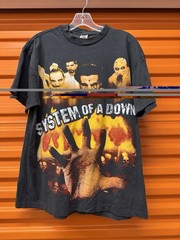 System Of A Down Band Vtg Reprint T-shirt Sz Large Single Stitch Resurreccion
