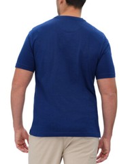 Greg Norman Pocket Tee Shirt Short Sleeve Sz Large Estate Blue NEW