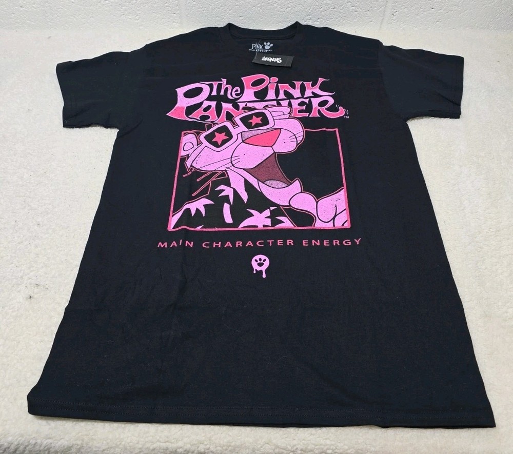 The Pink Panther Main Character Energy T-Shirt Men’s Size Large (MM)