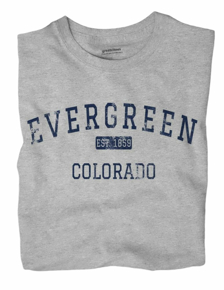 Evergreen Colorado CO T-Shirt EST