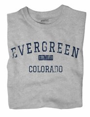 Evergreen Colorado CO T-Shirt EST
