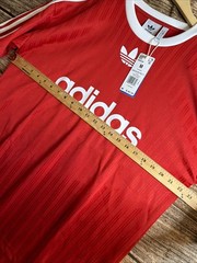 Adidas Originals Adicolor Trefoil Poly Better Scarlet Red IM9458 Men’s Medium