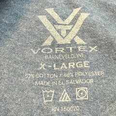 Vortex Optics Elk Mountain Short Sleeve T-Shirts Men’s Large Blue