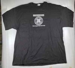 Reprint NIN Nine Inch Nails Year Zero Censored For Your Protection Comfort Color