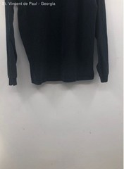 Fruit of the Loom Black High Neck Mercedes Benz LS 100% Cotton Shirt – Size L