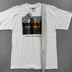 Vtg Tultex Mens XL White Shirt Rene Dickerson Colored People Art Tee 93 NWT 90s