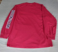 New Masters Tournament H.A.T Bobby Jones Pullover Red Pima Cotton Size L 1/4 Zip