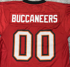 TAMPA BAY BUCCANEERS Jersey Reebok OnField NFL Football #00 Game Day Adult Small