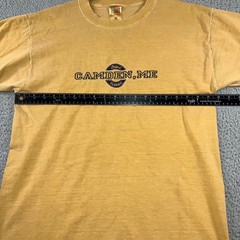 VTG Fruit of the Loom Camden ME Classic T Shirt Men Large Y2K Retro