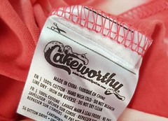 Cakeworthy x Fruity Pebbles Cereal Tie-Dye Short Sleeve T-Shirt Top Flintstones