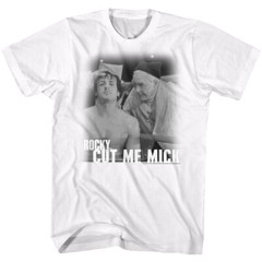 Rocky Movie Rocky Balboa In Ring Round 14 Cut Me MICK Men’s T Shirt