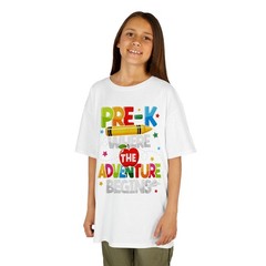 Pre-K Where The Adventure Begins Teacher T-Shirt