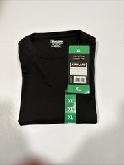 Kirkland Signature Shirt Men’s XL Black Pima Cotton Basic Solid Tee