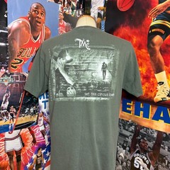 Tim McGraw on Tour 2001 T Shirt Men’s Green Graphic Tee Set This Circus Down