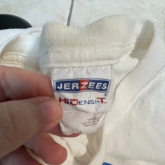 Pepsi T-Shirt Adult Men’s XL White Short Sleeve Jerzees Hi-Densi-T Shirt