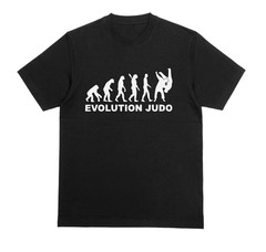 EVOLUTION OF JUDO T-Shirt | Funny History Parody Top | Martial Arts Joke Tee