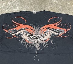 Nutrex Research Workout Supplements Fitness Gym Y2K Wings Design T-Shirt XL