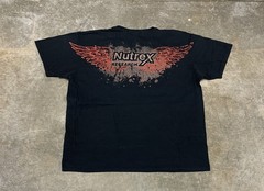 Nutrex Research Workout Supplements Fitness Gym Y2K Wings Design T-Shirt XL