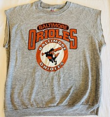 True Vintage 1970’s Baltimore Orioles MLB Baseball T Shirt Size XL Made In USA