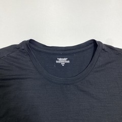 Icebreaker Mens XL Black Pure Merino Superfine Ultralite Wool T-Shirt Outdoor