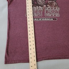 Optima Mens Burgandy Dinky creek Short Sleeve T-Shirt Size XL