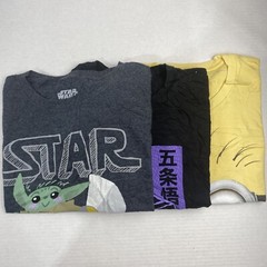 Wholesale Lot of 30 Cartoon/Anime Graphic Short Sleeve Tee Shirts(Sizes In Desc)