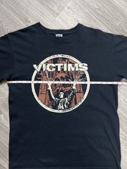 Vintage Victims Band T-Shirt Size L Deathwish Inc Hardcore Punk Anvil Tag