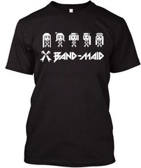 Band Maid Japanese Rock Band Music Graphic Retro Logo T-Shirt S-5XL