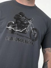 D555 Duke Big Mens Gorilla Printed T-Shirt Grey 2XL-6XL 7XL 8XL 9XL 10XL(601907)