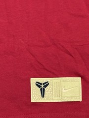 Nike Kobe Max 90 Shirt Mens Loose Fit Size SMALL Dark Obsidian-Varsity Red NWT