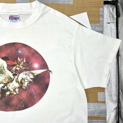 VTG 90s Valkyrie / Pegasus 21.25” x 28.5” Esteban Maroto Fantasy Artwork T Shirt