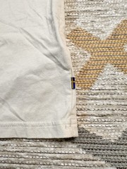 Fjallraven Logo Chalk White Graphic Organic Cotton Blend Outdoor T-Shirt Size XL
